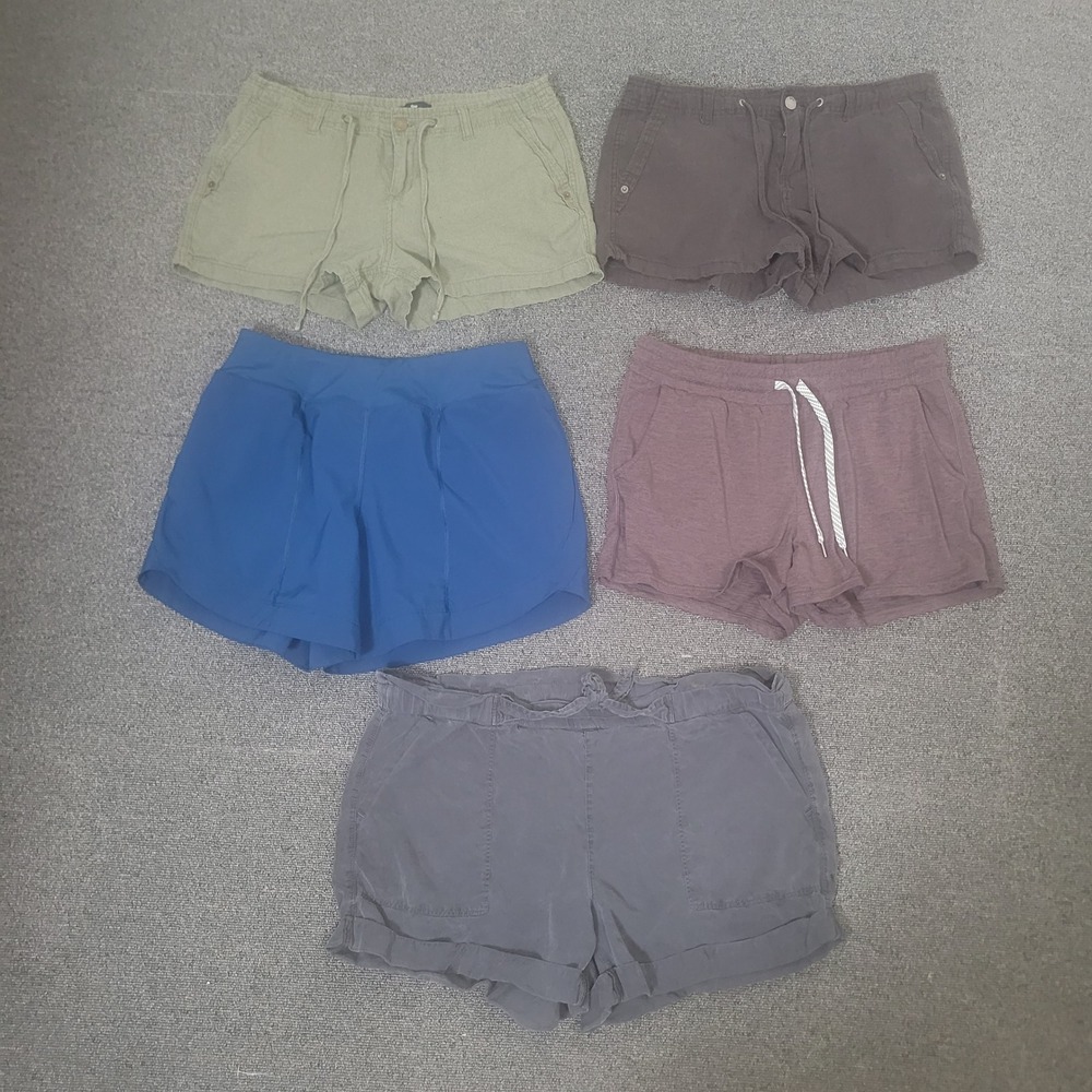 Gap Aerie Tek Gear Size M 8 Shorts Bundle Womens Casual Athletic Utility 5pk